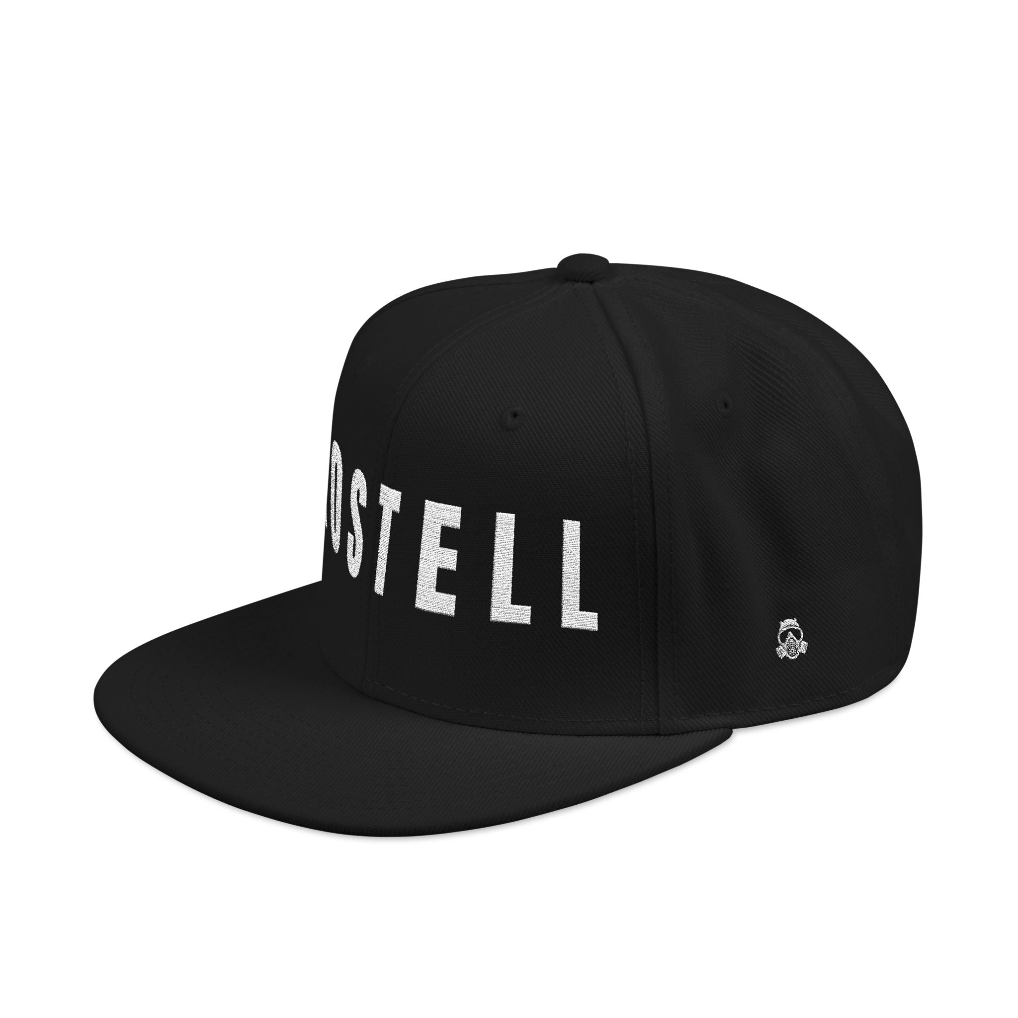 STELL embroidered Snapback | Distressed Lettering, Two-Tone Flat Brim